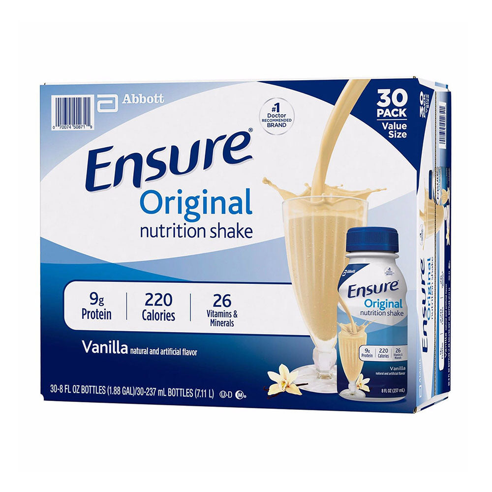 Sữa Ensure nước hương vanilla thùng 30 chai - hình ảnh chi tiết 2