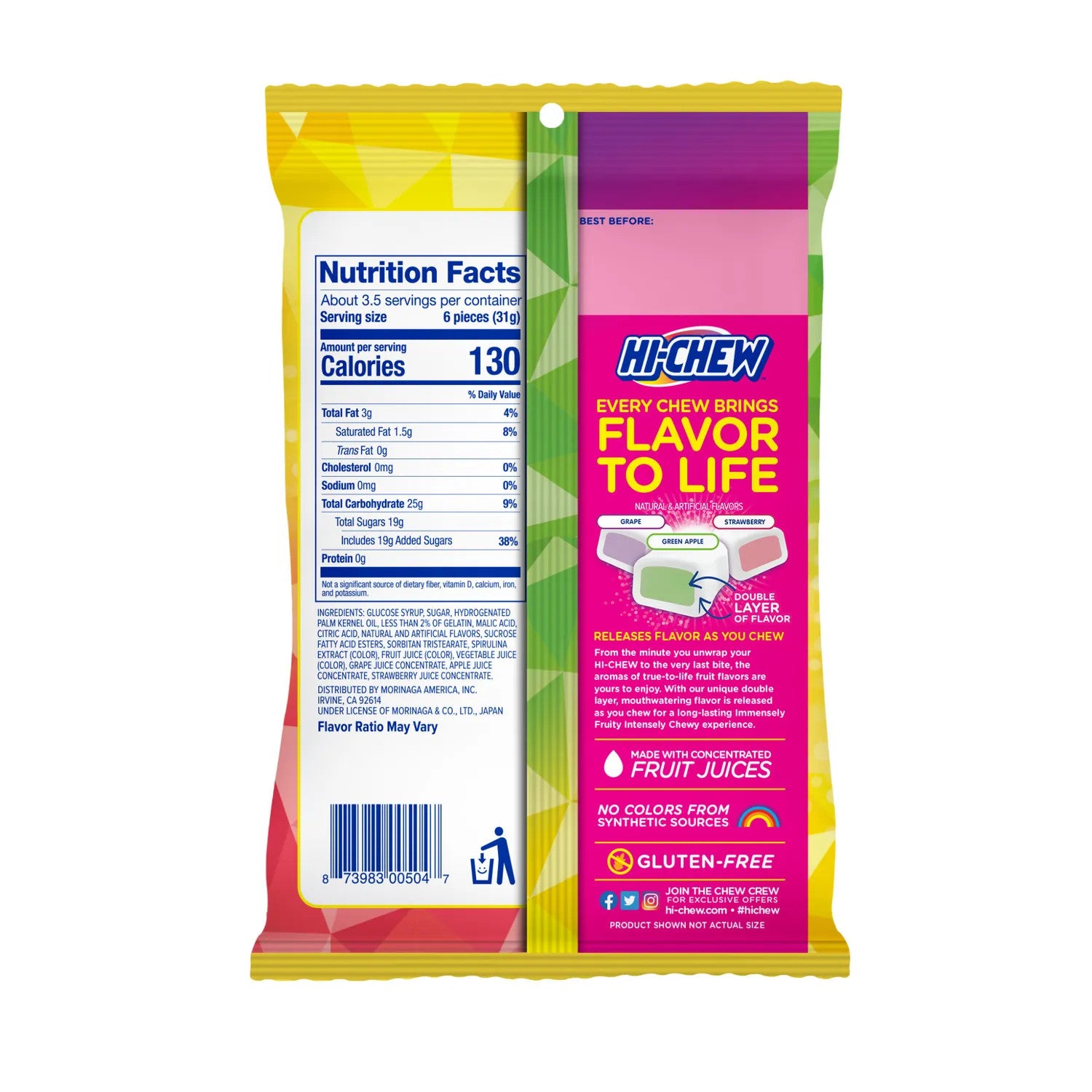 Kẹo trái cây Hi-Chew 100g - hình ảnh chi tiết 2