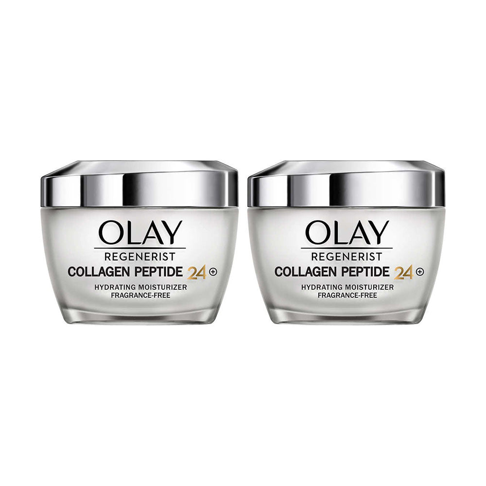 Kem dưỡng ẩm chống lão hoá OLAY Regenerist Collagen Peptide 24+ Hydrating Moisturizer, 1.7 oz, 2-pack - hình ảnh sản phẩm chính