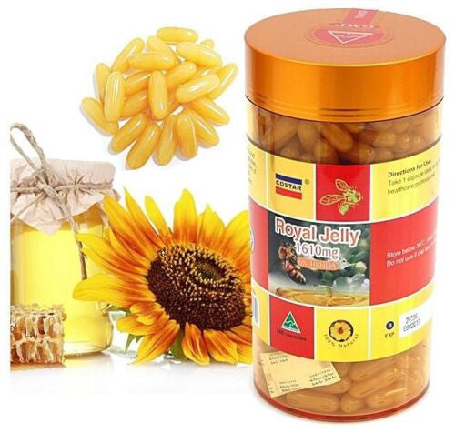 Sữa Ong Chúa Royal Jelly Costar 1610mg 365 viên của Úc - hình ảnh chi tiết 4