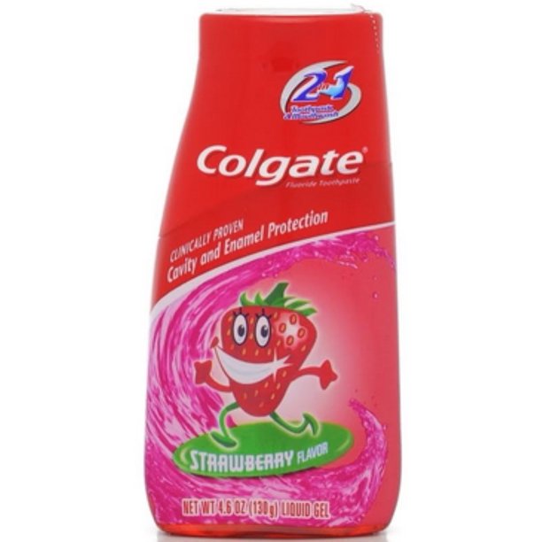 Kem đánh răng trẻ em Colgate 130g (dâu) của Mỹ - hình ảnh chi tiết 2