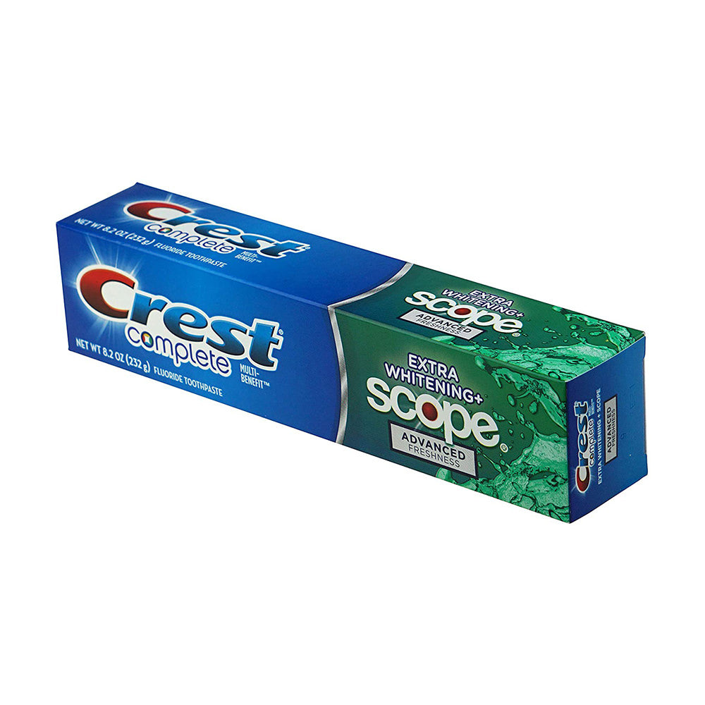 Kem đánh răng Crest Complete Extra Whitening + Scope Advanced 232g - hình ảnh chi tiết 2