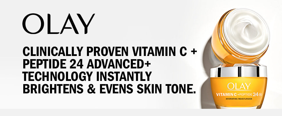 Kem dưỡng ẩm, trẻ hóa, làm trắng da OLAY Vitamin C & Peptide 24 Advanced Moisturizer, Total 96g - hình ảnh chi tiết 4