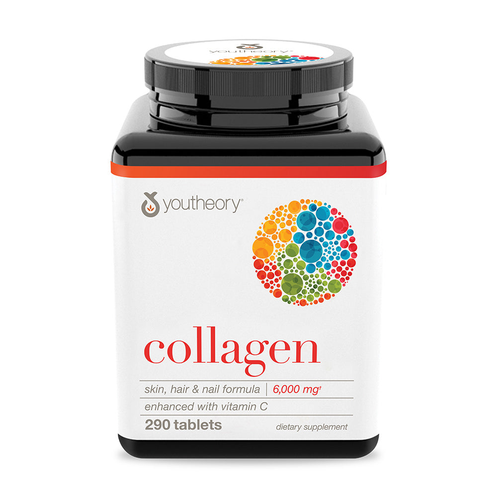 Viên uống chống lão hóa da Collagen Youtheory Type 1-2-3 - 290 viên của Mỹ - hình ảnh sản phẩm chính