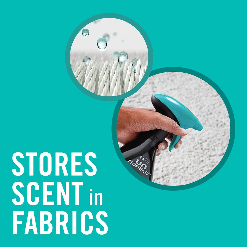Nước xịt thơm quần áo, chống nhăn Febreze Unstopables Touch Fabric Refresher, 800ml x2 - hình ảnh chi tiết 4