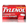 Viên uống giảm đau hạ sốt Tylenol Acetaminophen Extra Strength 500mg 225 Viên - hình ảnh sản phẩm chính
