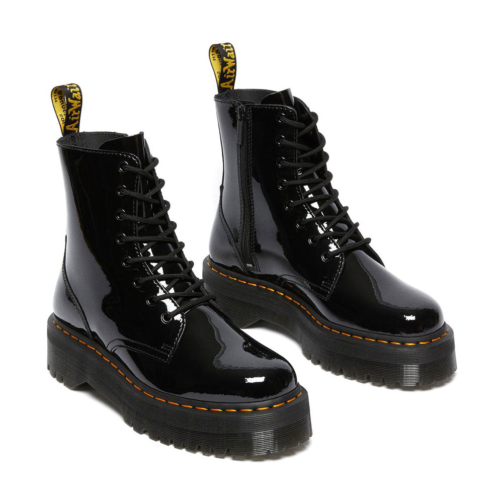 Giày Dr. Martens JADON PATENT LEATHER PLATFORM BOOTS JADON - hình ảnh chi tiết 2