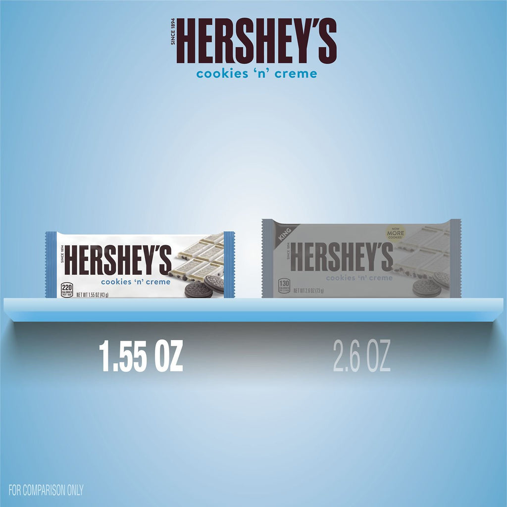 Socola Hershey's, Cookies N' Creme, 36-count, 1.58kg - hình ảnh chi tiết 5