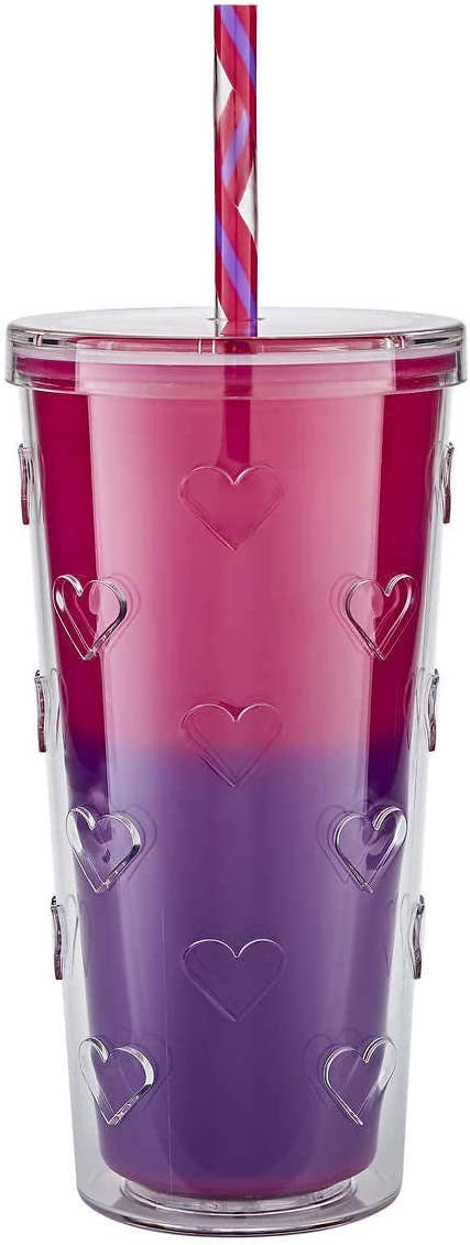 Set 2 ly đổi màu Parker Lane Color Changing Tumbler 650ml - hình ảnh chi tiết 6