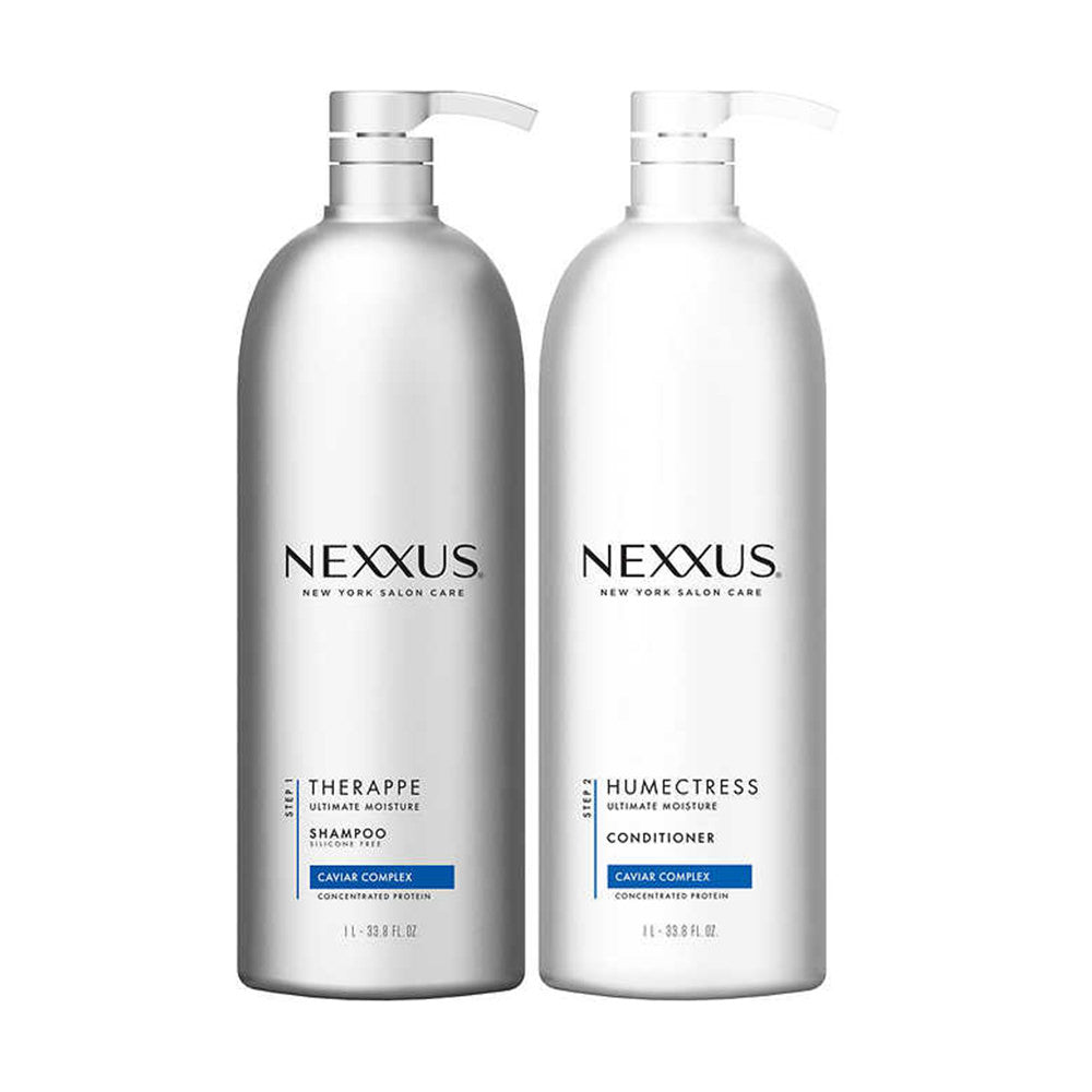 Bộ dầu gội xả Nexxus Therappe Caviar Complex 1000ml - ảnh sản phẩm 1