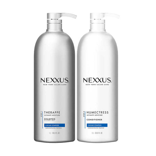 Bộ dầu gội xả Nexxus Therappe Caviar Complex 1000ml - ảnh sản phẩm 1