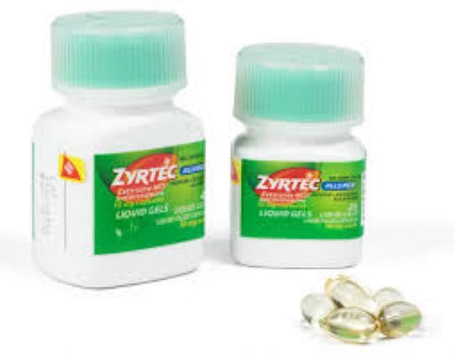 Viên uống dạng gel chống dị ứng Zyrtec Antihistamine Allergy 10mg 65 viên - hình ảnh chi tiết 4