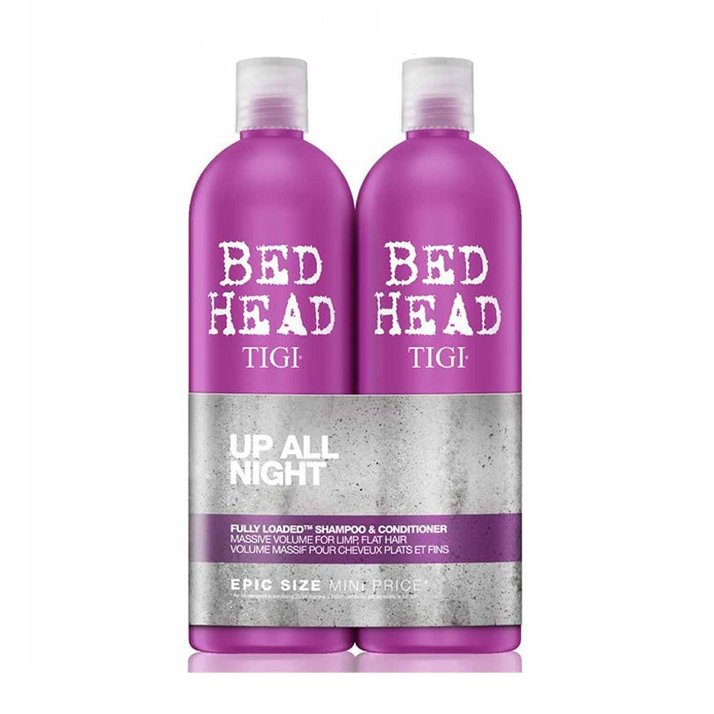 Dầu gội xã TiGi BED HEAD tăng phồng Urban Antidotes 750ml x2 (Tím) - hình ảnh sản phẩm chính