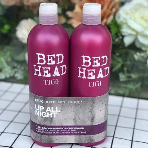 Dầu gội xã TiGi BED HEAD tăng phồng Urban Antidotes 750ml x2 (Tím) - hình ảnh chi tiết 2