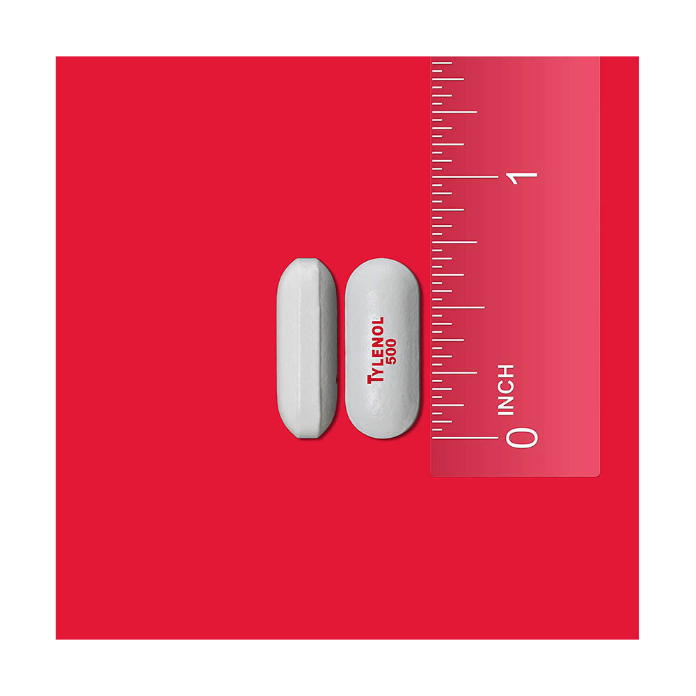 Viên uống giảm đau hạ sốt Tylenol Acetaminophen Extra Strength 500mg 225 Viên - hình ảnh chi tiết 6