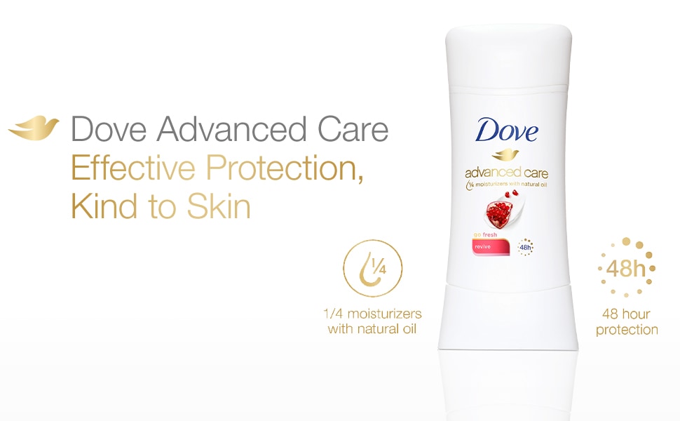 Lăn Khử Mùi Dove Advanced Care Moisturizers with natural oil 74g (một chai đơn) - ảnh sản phẩm 3