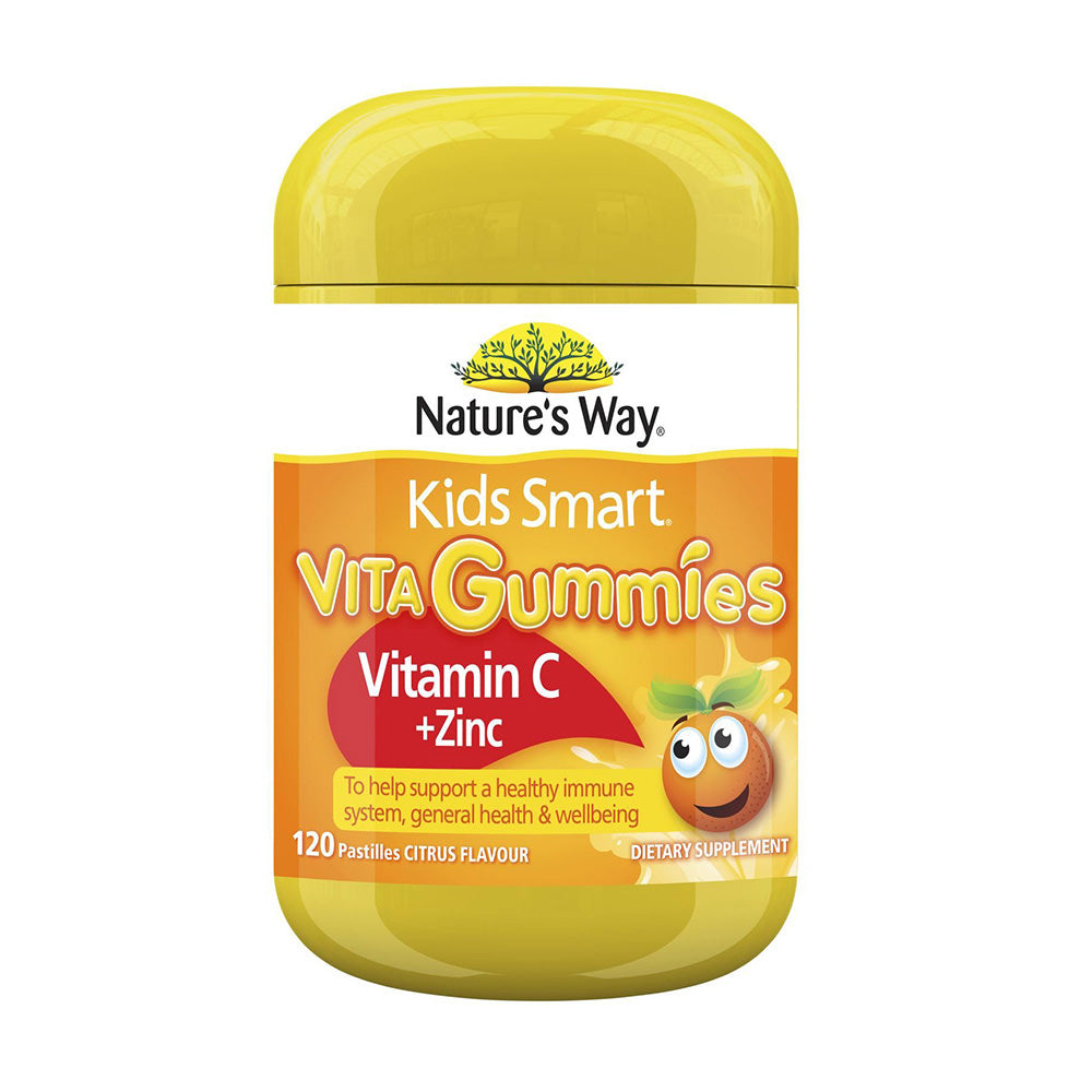 Kẹo dẻo bổ sung Vitamin C và Kẽm Kids Smart Vitamin C+Zinc 120 Gummies - hình ảnh sản phẩm chính