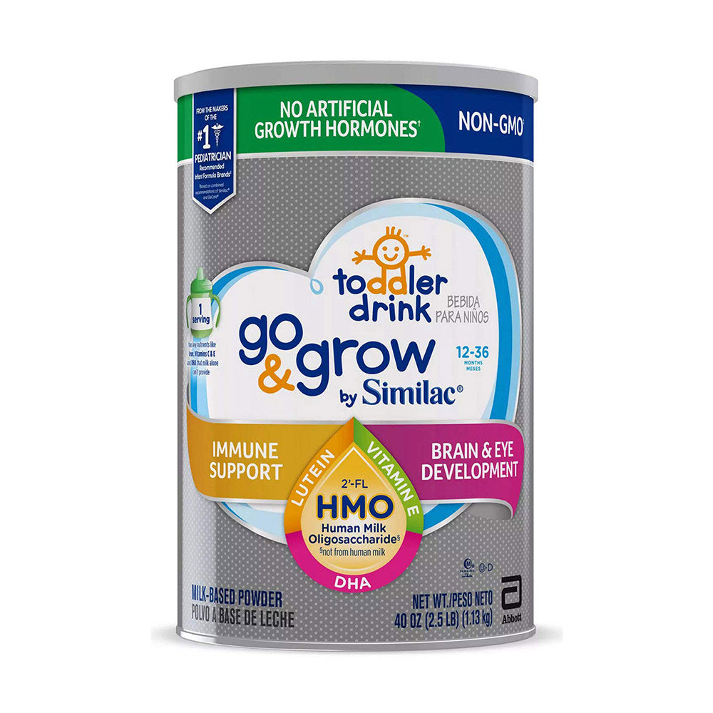 Sữa bột Similac Go & Grow NON-GMO Milk-Based Toddler Drink Powder With 2'-FL HMO 1.13kg - hình ảnh sản phẩm chính