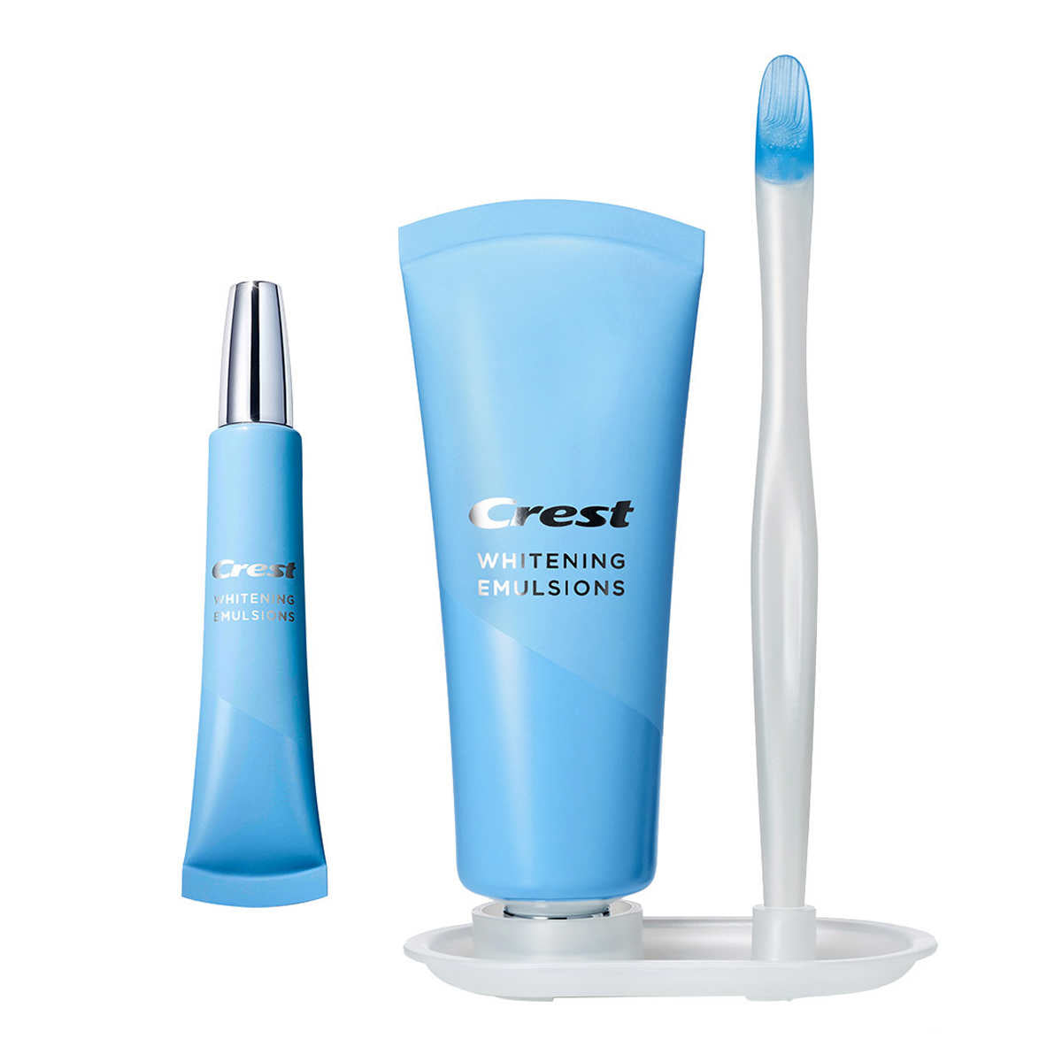 Set 2 Tuýp GEL Tẩy Trắng Răng Crest Whitening Emulsions Leave-on Teeth Whitening 25g + 10g - hình ảnh chi tiết 3
