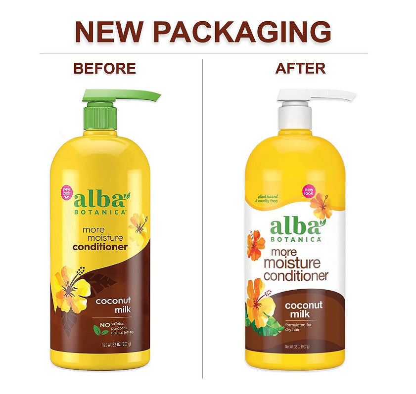 Dầu xả Alba Botanica Coconut Milk Conditioner, 1L của Mỹ - hình ảnh chi tiết 3