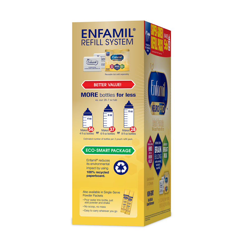 Sữa Enfamil cho bé 0-12 tháng tuổi Enfamil Neuro Pro Non-GMO Infant 890g (hộp giấy) - hình ảnh chi tiết 3