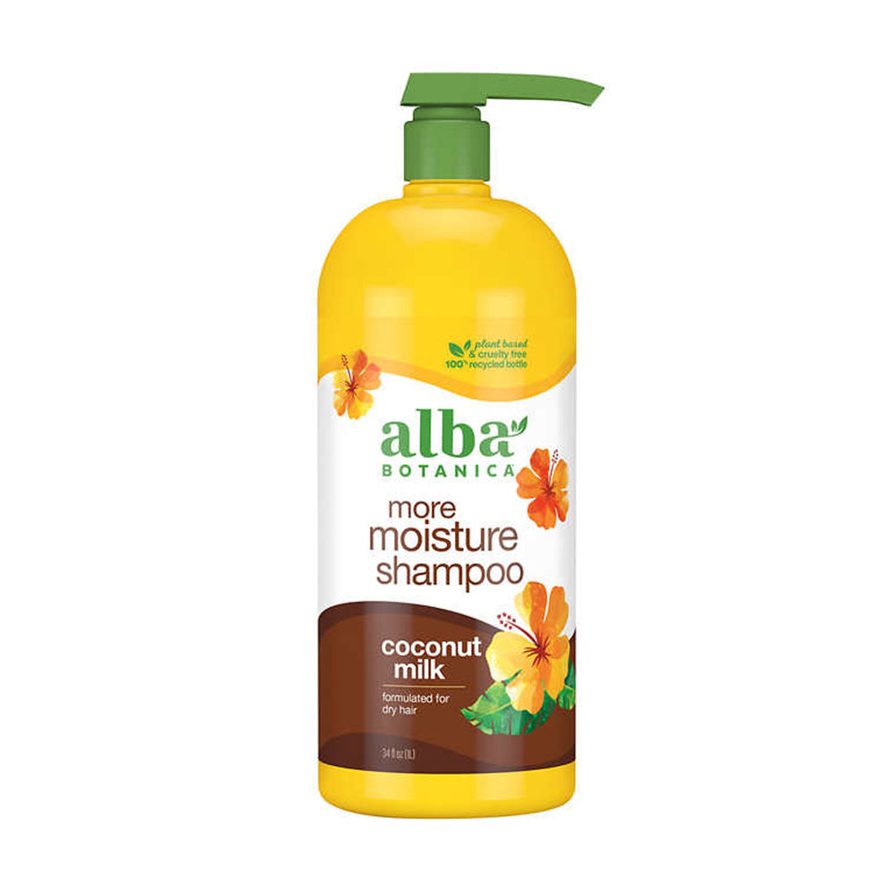 Dầu gội Alba Botanica Coconut Milk Shampoo, 1L của Mỹ - hình ảnh sản phẩm chính