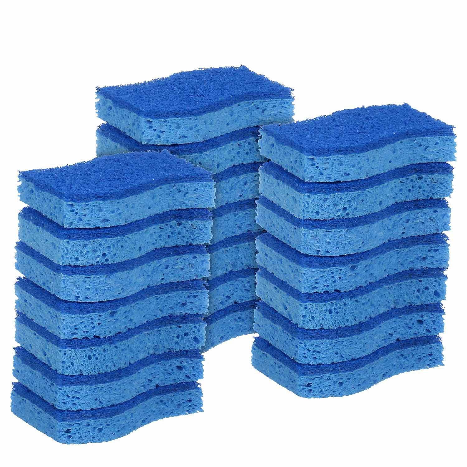 Miếng rửa chén siêu sạch Scotch-Brite Non-Scratch Sponge, 21-count (Xanh) - ảnh sản phẩm 2