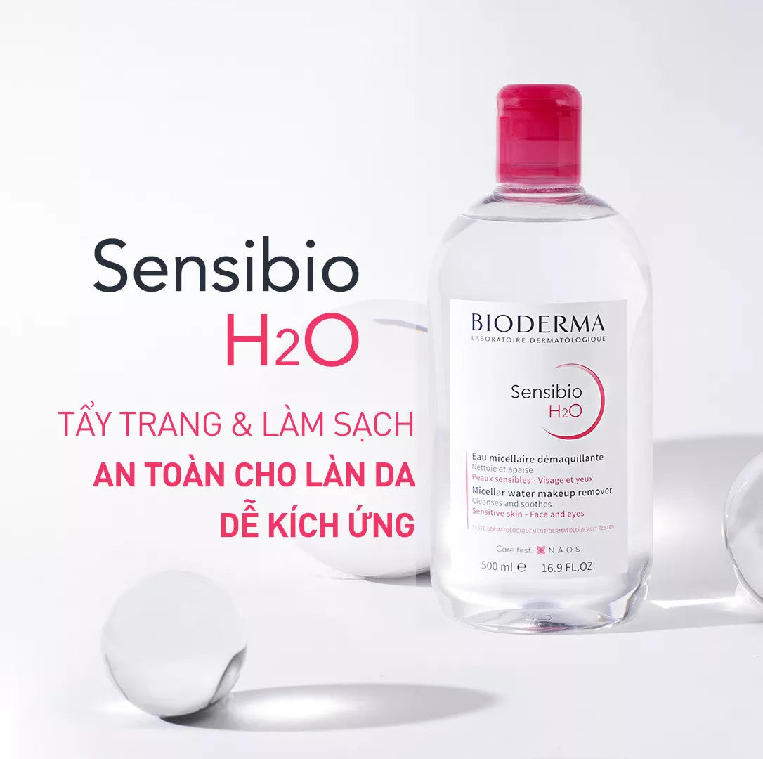Nước tẩy trang Bioderma Sensibio H2O 28.7 FL.OZ (850ml) - ảnh sản phẩm 2