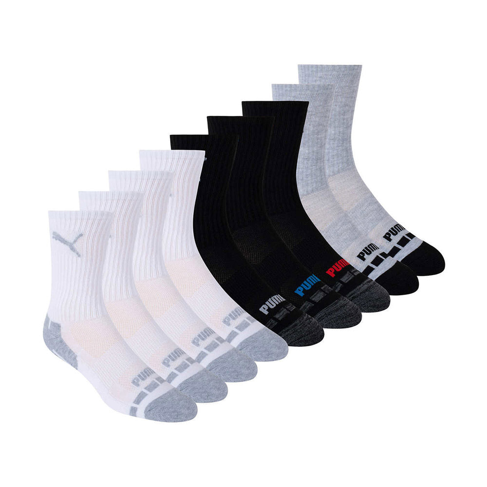 Vớ Puma Youth Crew Socks, 10-pair - hình ảnh chi tiết 2