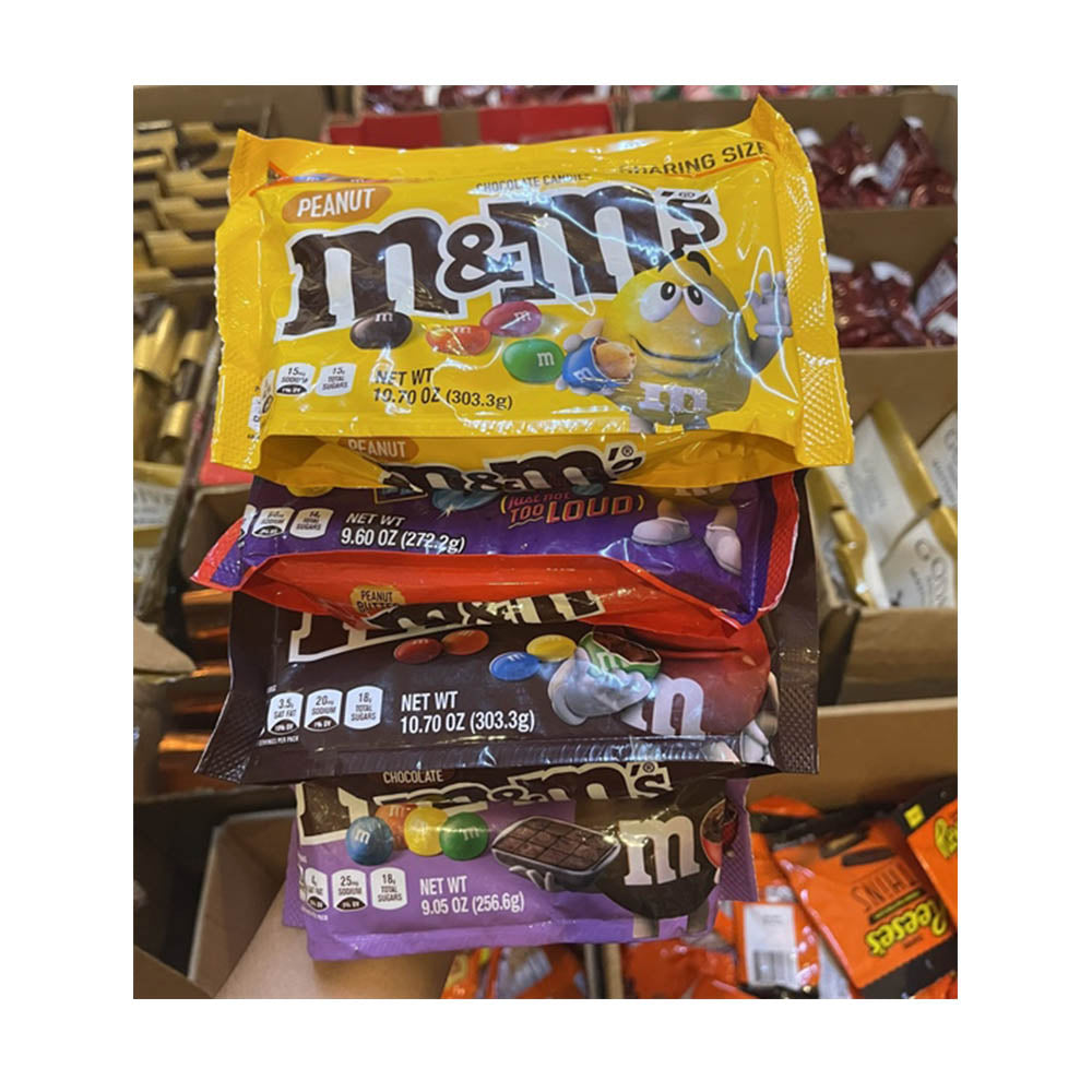 Socola M&M Milk Chocolate - Peanut - Peanut BUTTER 250g - 300g các loại - hình ảnh sản phẩm chính