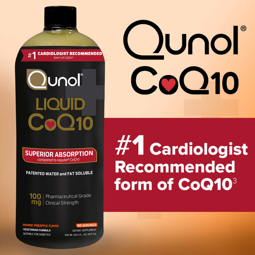 Bổ sung CoQ10 dạng nước Qunol Liquid Superior Absorption CoQ10 900ml - hình ảnh chi tiết 3