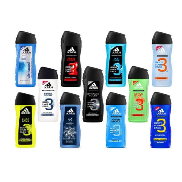 Sữa tắm gội toàn thân Adidas loại 400ml - hình ảnh chi tiết 2