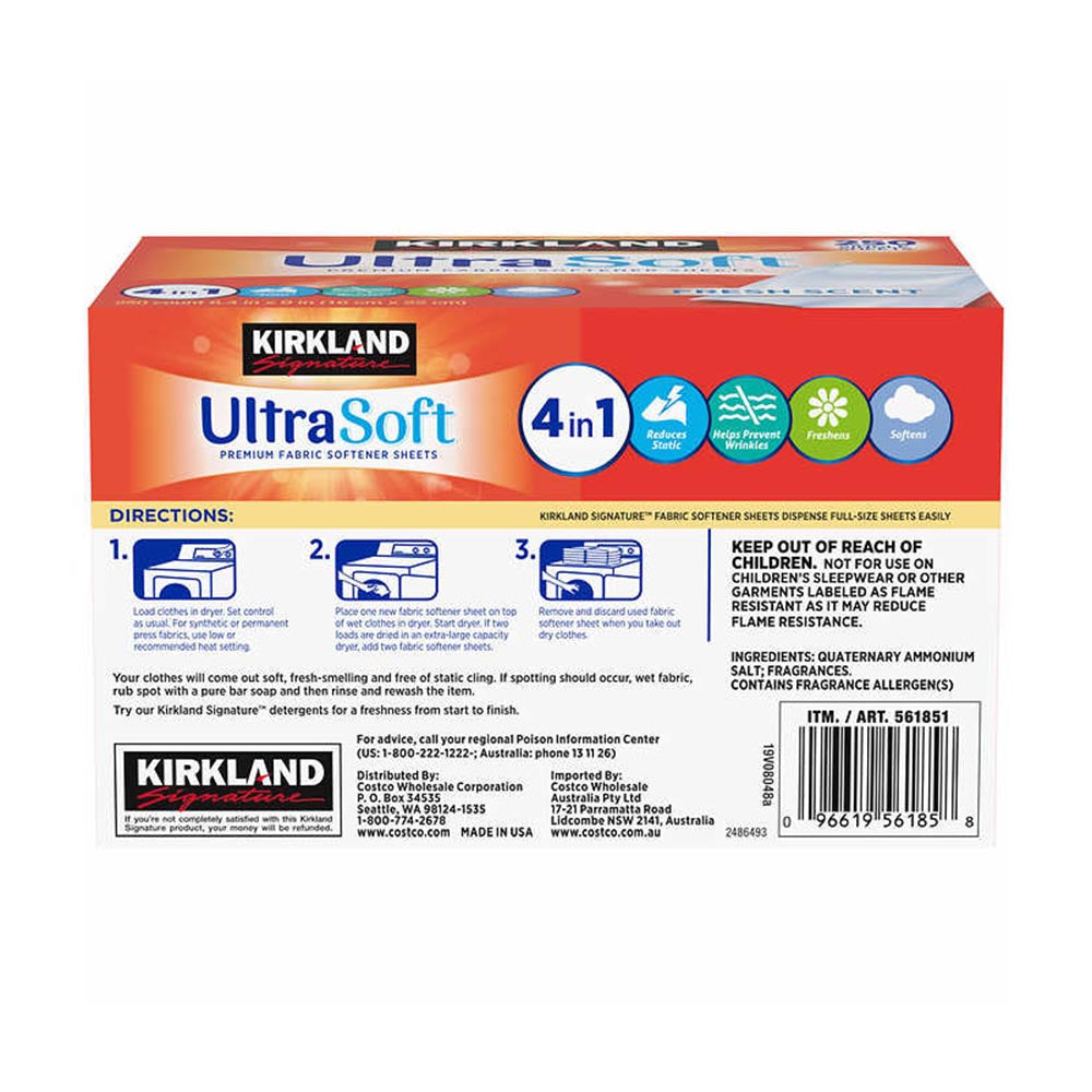 Giấy thơm Kirkland Signature Ultra Soft 250 tờ - hình ảnh chi tiết 2
