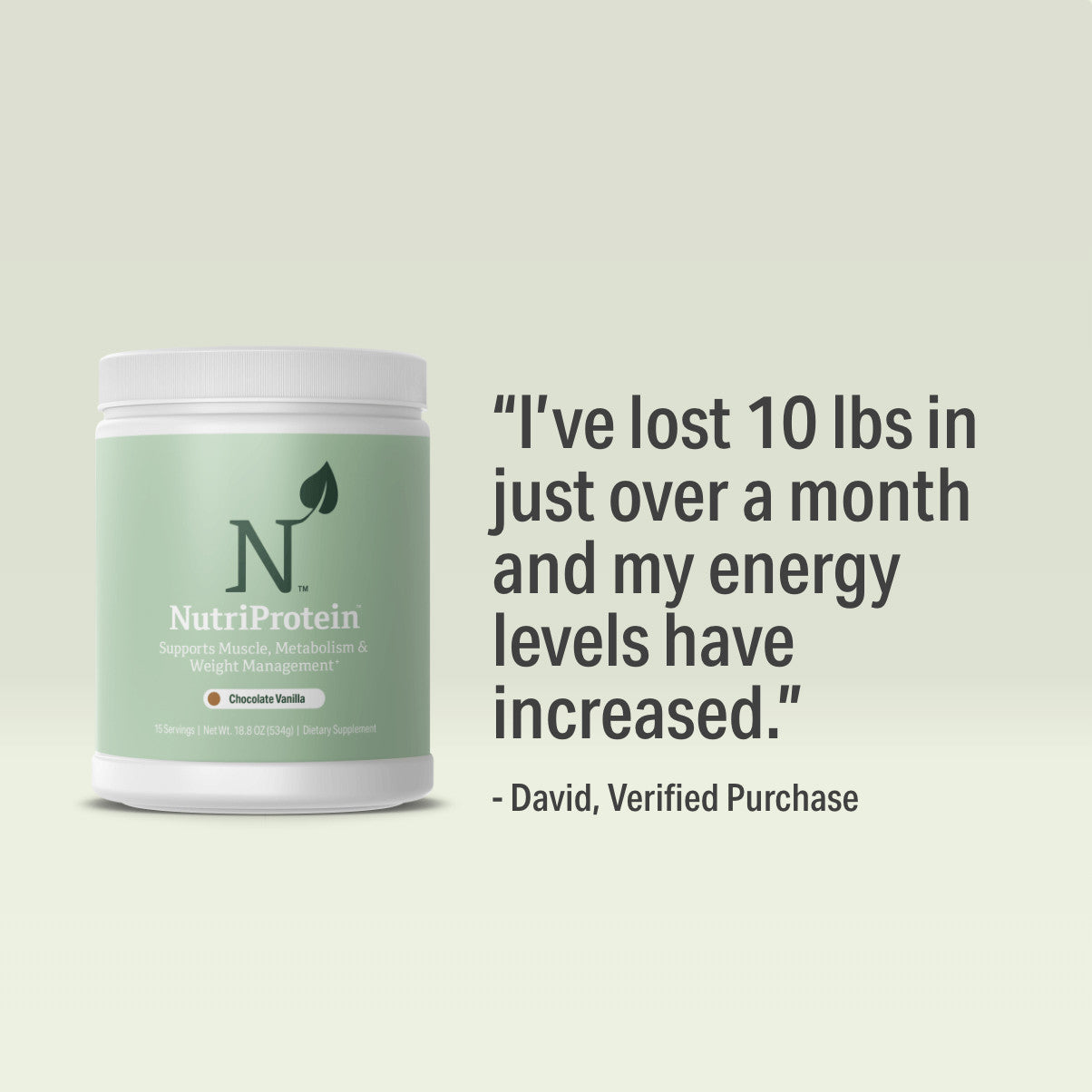 NutriProtein suppots muscle metabolism weight management Chocolate Vanilla - hình ảnh chi tiết 3