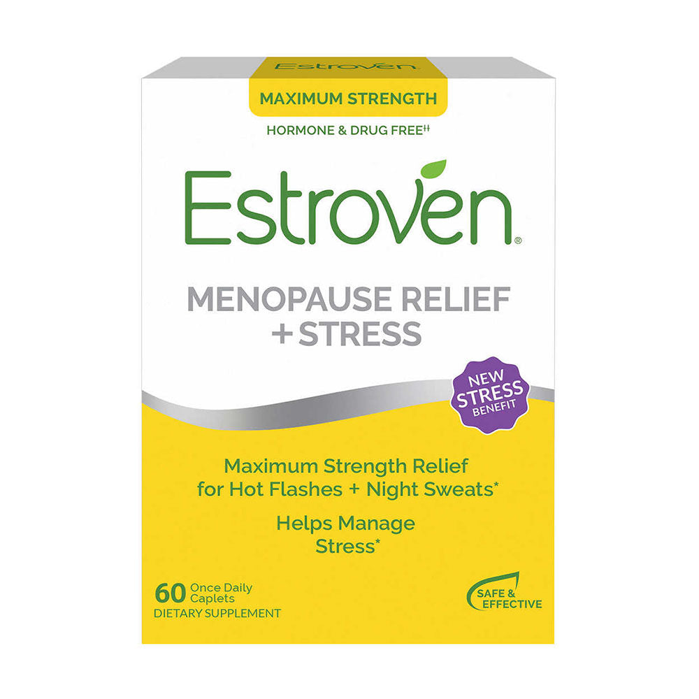 Cân bằng nội tiết tố cho phụ nữ Estroven Maximum Strength + Energy 60 viên - hình ảnh sản phẩm chính