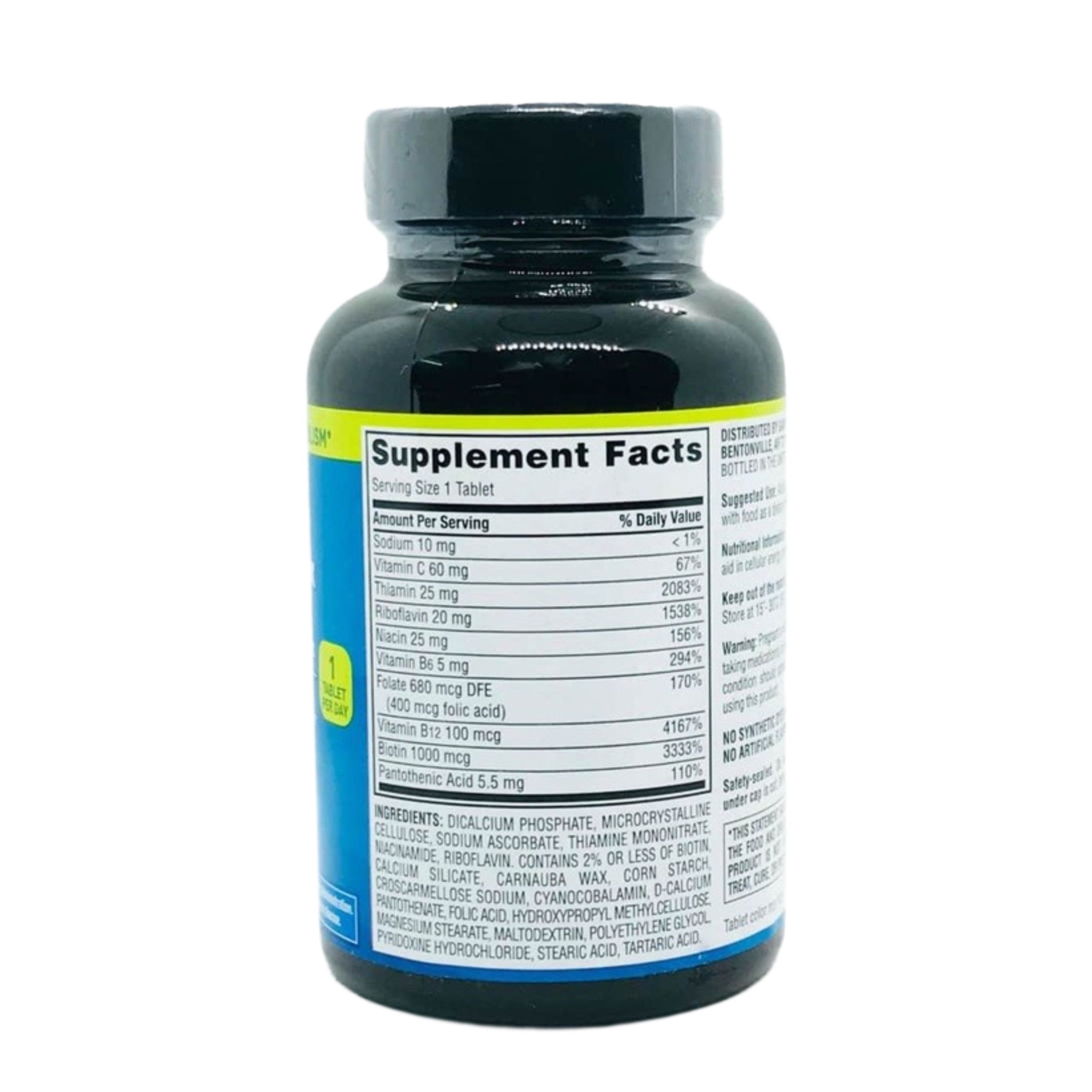 Viên uống Super B-complex Dietary Supplement của Member's Mark 300 viên - hình ảnh chi tiết 4