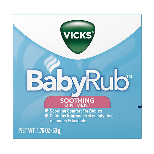 Dầu bôi ấm ngực giảm ho cho bé Vicks Baby VapoRub 50g của Mexico - hình ảnh sản phẩm chính