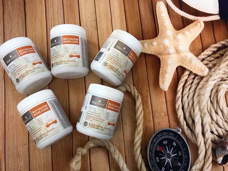 Viên uống bổ sung Canxi Bio Island Milk Calcium Bone Care 150 viên của Úc - hình ảnh chi tiết 2