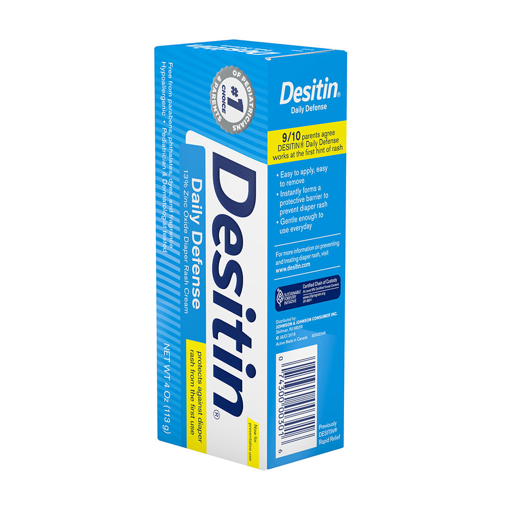 Kem chống hăm tã nhập khẩu từ Mỹ Desitin 113g (màu xanh) - hình ảnh chi tiết 2