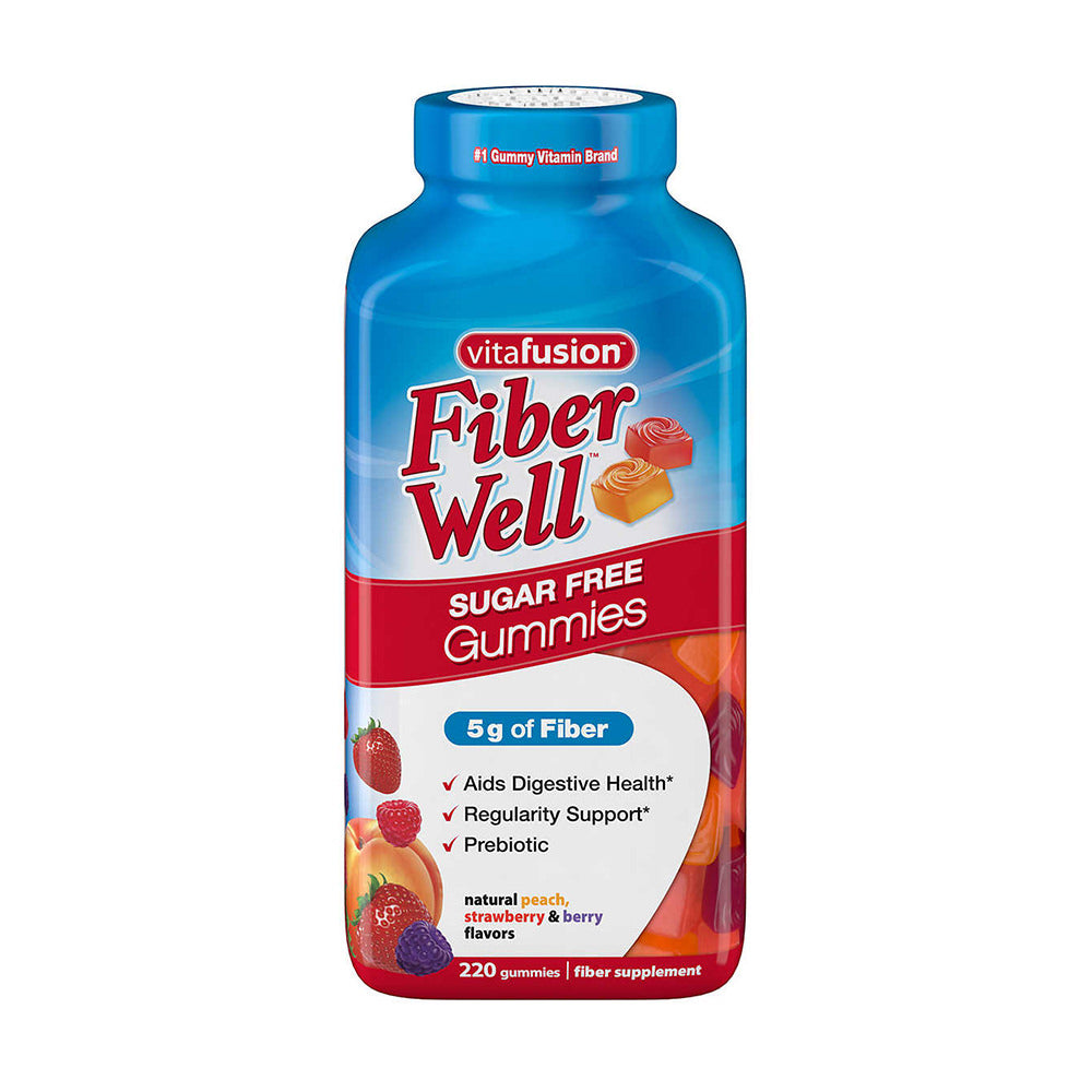 Kẹo dẻo bổ sung chất xơ Vitafusion Fiber Well 220 viên - hình ảnh sản phẩm chính