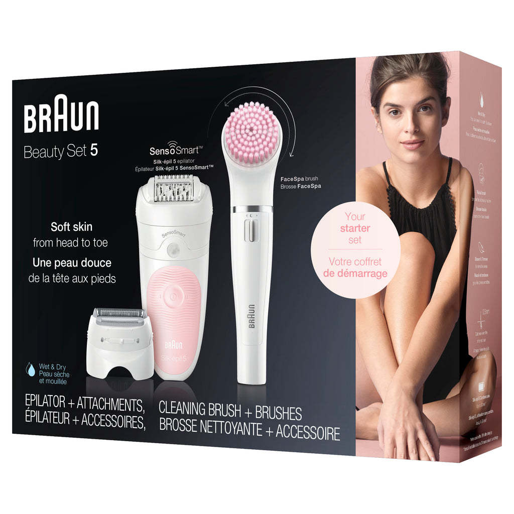 Máy Wax Lông Đa Năng Braun Silk-épil Epilator Beauty Set 9 - hình ảnh chi tiết 4