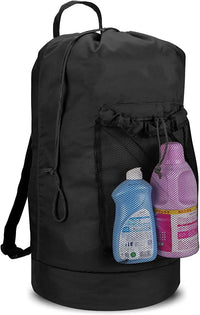 6. Laundry Hamper / Túi giặt dễ mang