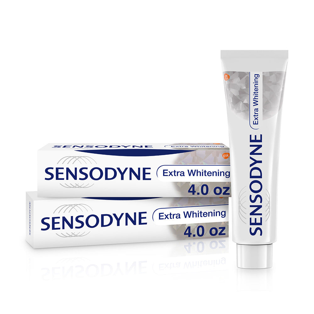 Kem đánh răng Sensodyne Extra Whitening dành cho răng bị ê buốt của Mỹ 184g - ảnh sản phẩm 1