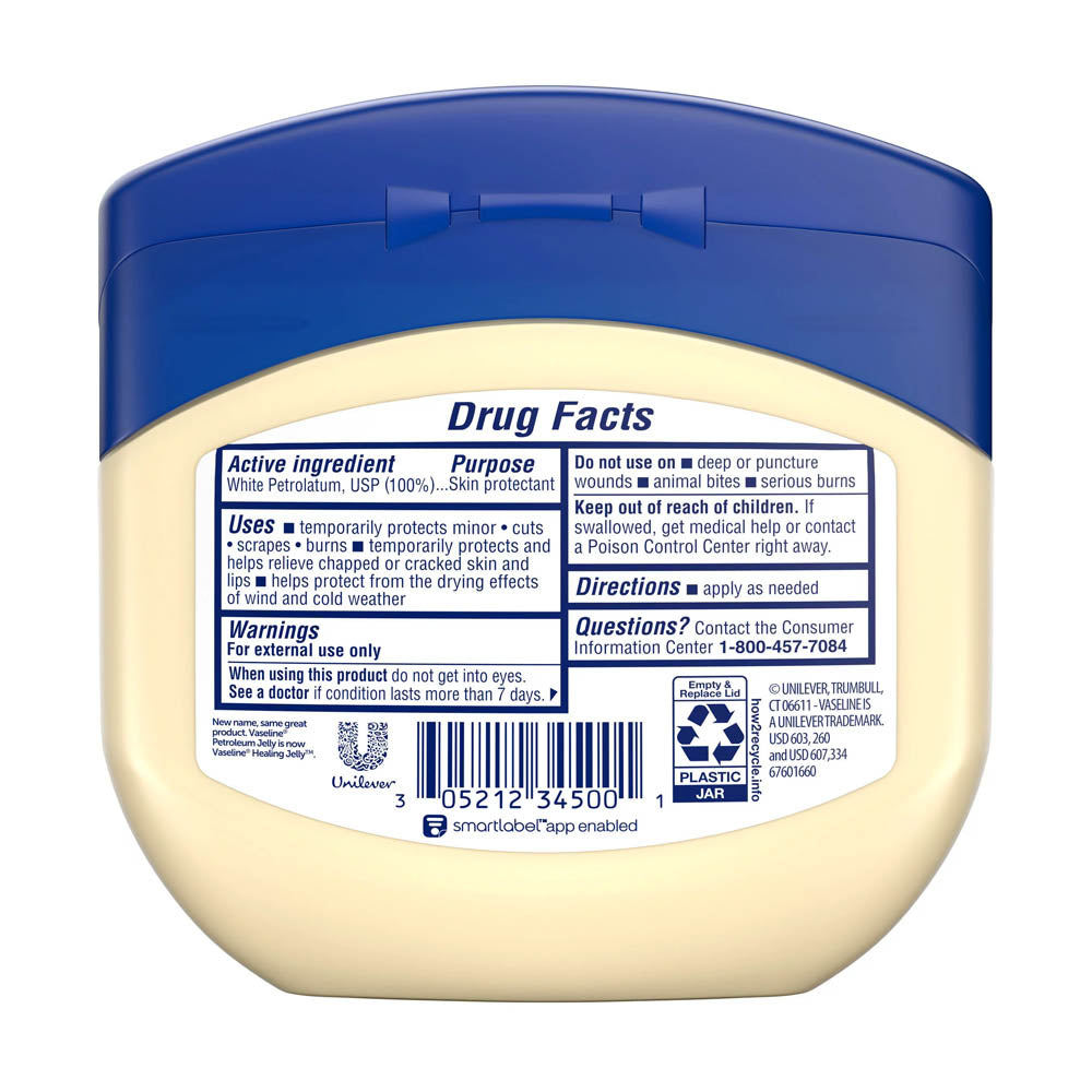 Sáp Dưỡng Ẩm Vaseline 100% Pure Petroleum Jelly Original (368g) - hình ảnh chi tiết 2