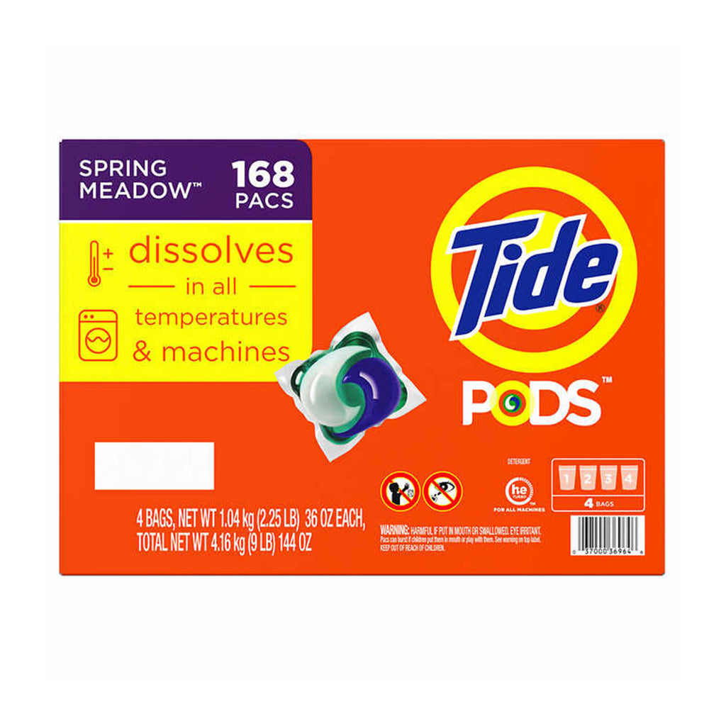 Viên giặt bột giặt Tide Pods của Mỹ bịch 42 viên Spring Meadow - ảnh sản phẩm 3
