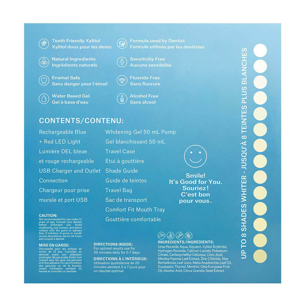 Bộ Dụng Cụ Tẩy Trắng Răng Chuyên Nghiệp SD Spa Dent Naturals Light Activated Professional Teeth Whitening Kit - hình ảnh chi tiết 3