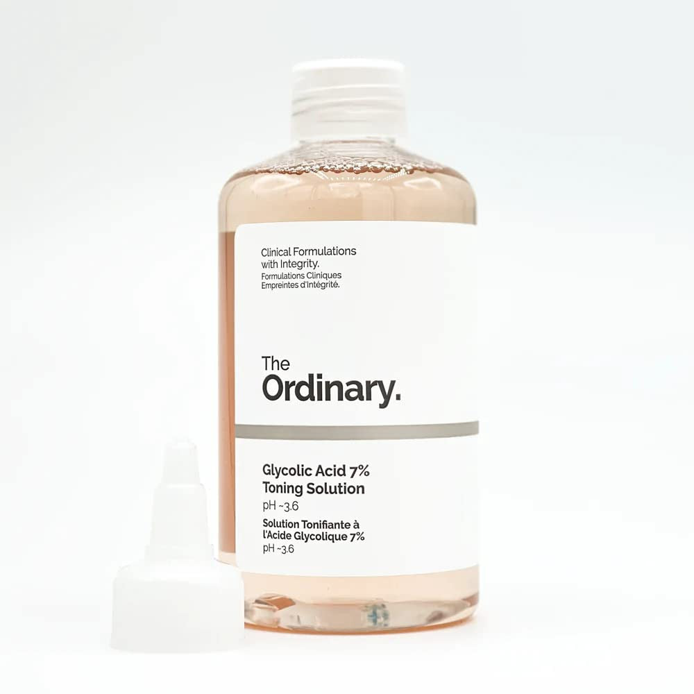 Nước hoa hồng làm sạch dịu nhẹ, se khít lỗ chân lông, tẩy da chết The Ordinary Glycolic Acid 7% Toning Solution 240ml - hình ảnh chi tiết 5