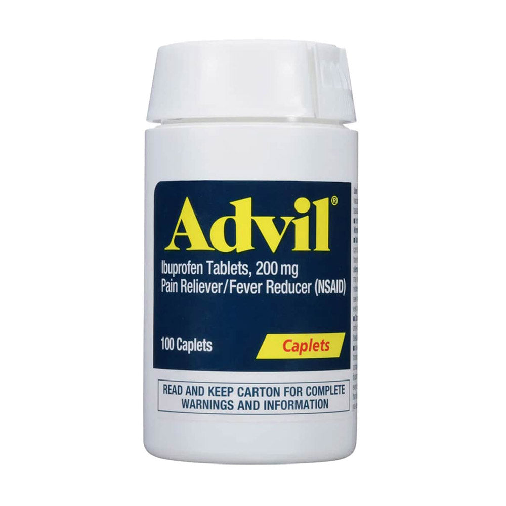 Viên uống giảm đau, hạ sốt Advil Ibuprofen Tablets, 200mg 100 Coated Tablets(Capsule-Shaped Tablets) - hình ảnh chi tiết 4