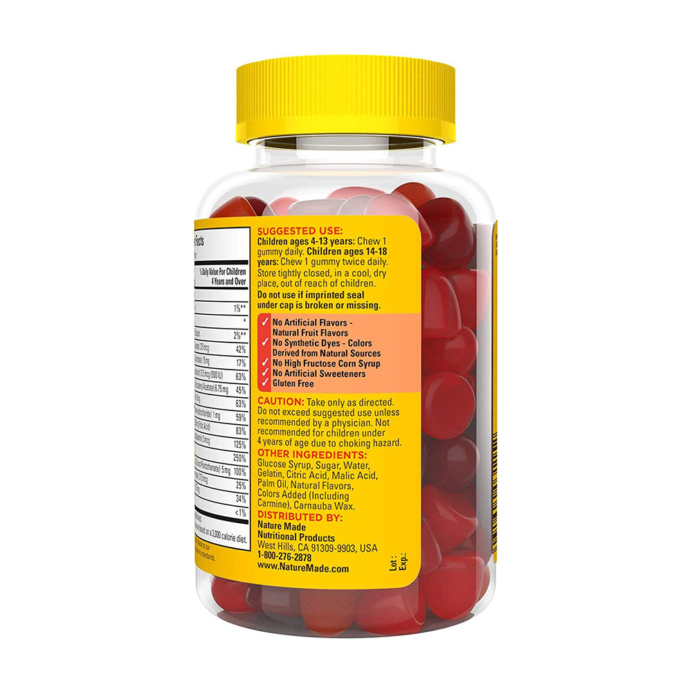 Kẹo dẻo Nature Made Kids First Multi Vitamin 200 Viên của Mỹ - ảnh sản phẩm 3