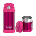 Set bình + hộp đựng thức ăn giữ nhiệt cho bé Thermos Funtainer Lunch Set 355ml + 290ml (Pink) - hình ảnh sản phẩm chính